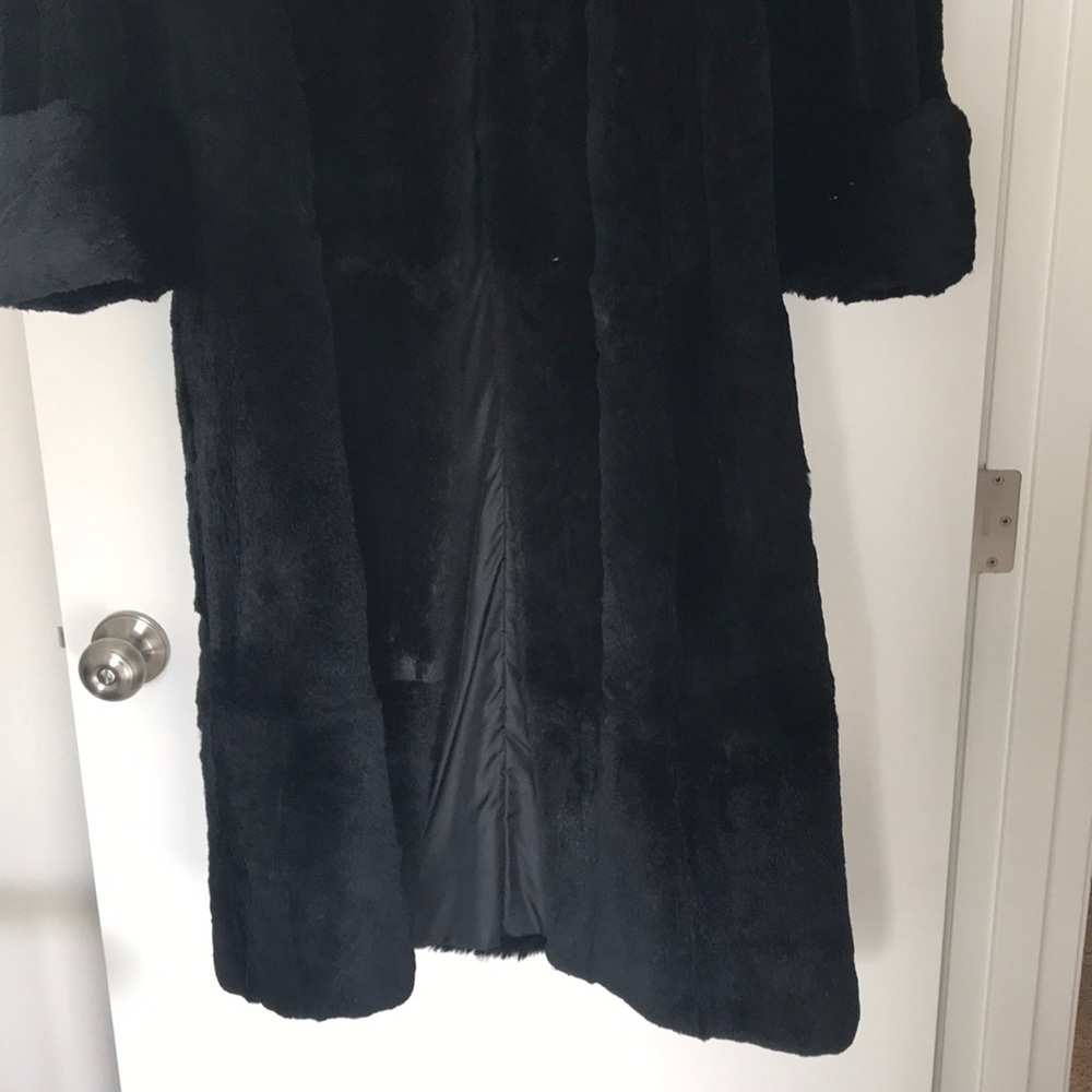 Authentic Rabbit fur coat full length - Picture 4 of 8